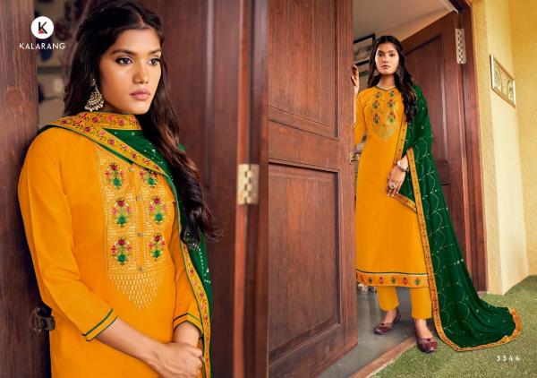 Kalarang Jannat 2 Fancy Silk Embroidery Festive Wear Salwar 